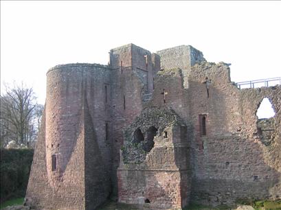 Part of Goodrich Castle
